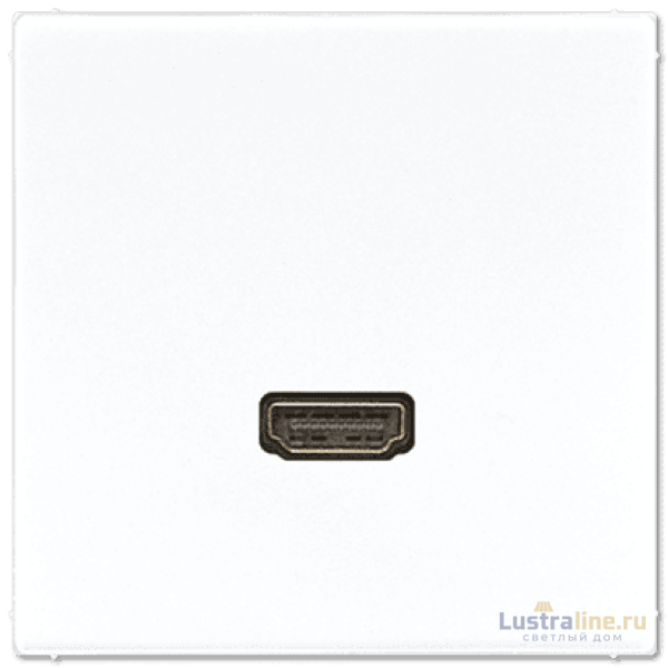 Розетка HDMI Jung MALS1112WW