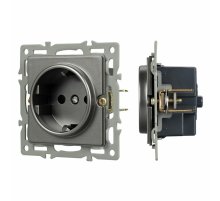 Механизм электрической розетки Arlight SCT-GP-MEU-PL-GR (250V, 16A) 043741