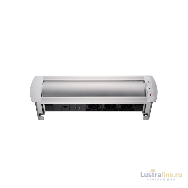 Блок розеток МХ-107 (3 секции, 2 USB и RJ-45) Mebax 00-00001185