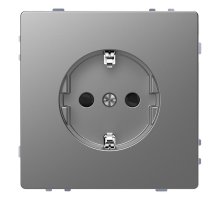 Розетка Schneider Electric Merten D-Life 16A с/з и шторками MTN2300-6036