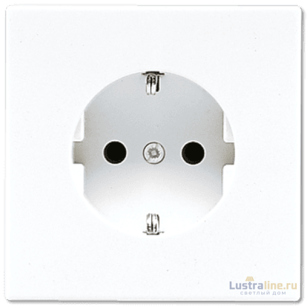 Розетка 2K+З Jung LS1520WW