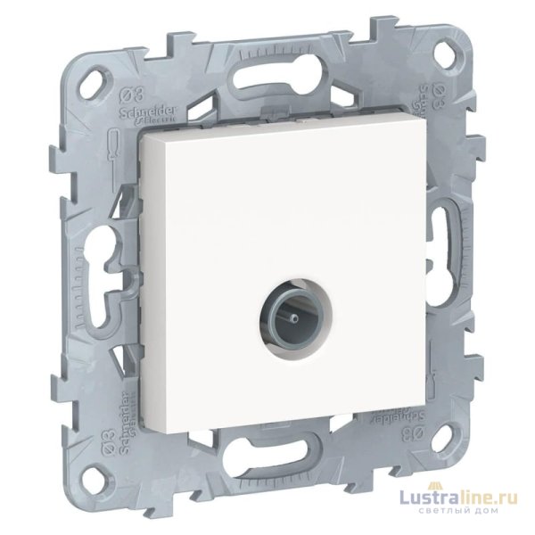 Розетка TV одиночная Schneider Electric Unica New NU546218