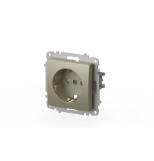 Розетка с заземлением и защитой от детей ELBI Zena Vega 609-011400-243