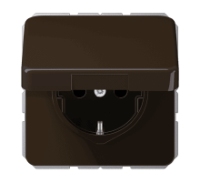 Розетка штепсельная Schuko Jung CD1520BFKLBR