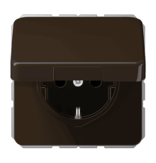 Розетка штепсельная Schuko Jung CD1520BFKLBR
