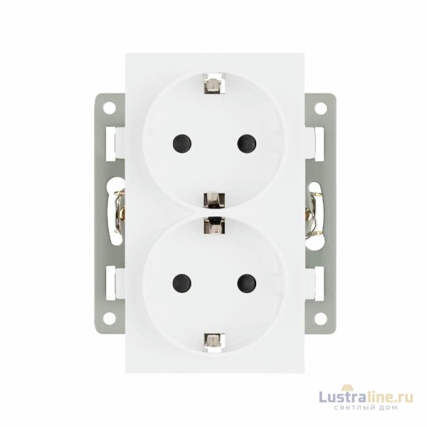 Механизм электрической розетки Arlight SCT-MEUD-PL-WH (250V, 16A) 043764