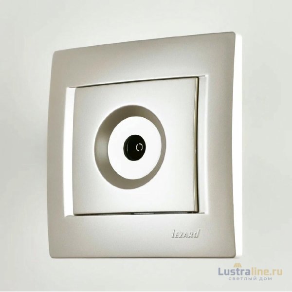 Розетка ТВ проходная Lezard Karina 707-3088-129