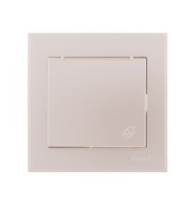 Розетка с/з с крышкой Lezard Rain 703-3030-123