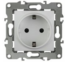 Розетка 2P+E Schuko Эра 12-2101-01 Б0014675