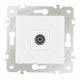 Розетка TV Arte Milano 203.43-1.white