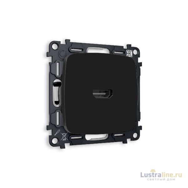 Комплект механизма розетки HDMI 2.0 40V/500mA 2.0GHz 5-18Gbit/s Ambrella Volt Omega MO814010