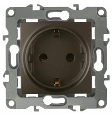Розетка 2P+E Schuko Эра 12-2101-13 Б0019320