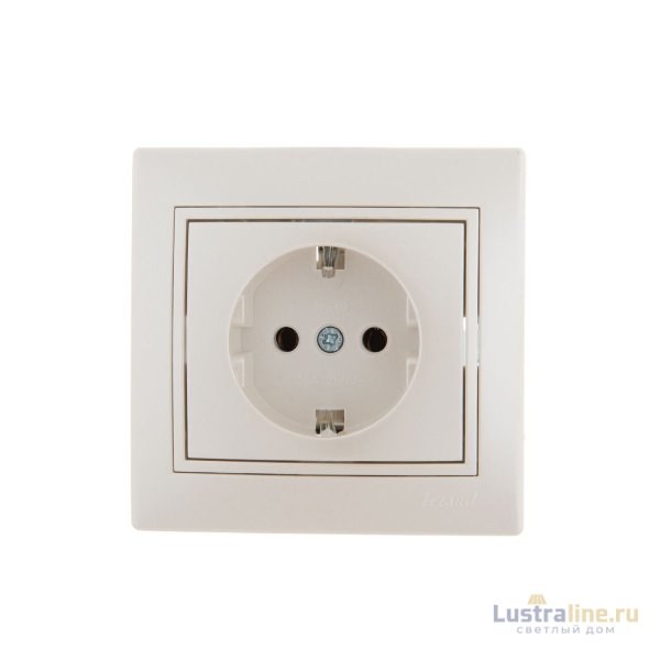 Розетка с/з Lezard Mira 701-3030-122