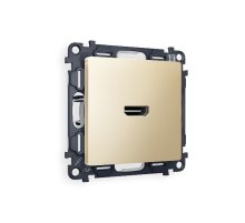 Комплект механизма розетки HDMI 2.0 40V/500mA 2.0GHz 5-18Gbit/s Ambrella Volt Alfa MA614010