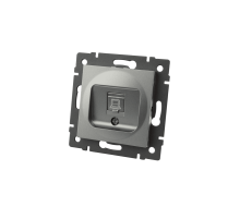 Механизм компьютерной розетки Arlight SCT-MPC1-PL-GR-V (RJ-45, CAT6) 049848