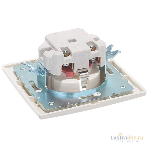 Розетка с защитой от детей Lezard Mira 701-0303-124B