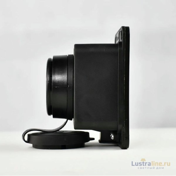 Розетка наружная прямая с заглушкой Lezard Каучук 106-0400-0103/103