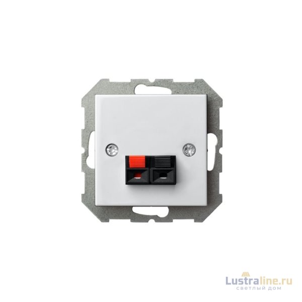 Аудио розетка одноместная Liregus Epsilon 28-036