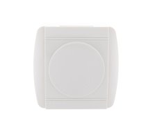 Розетка с/з с крышкой Lezard Demet 711-0200-123