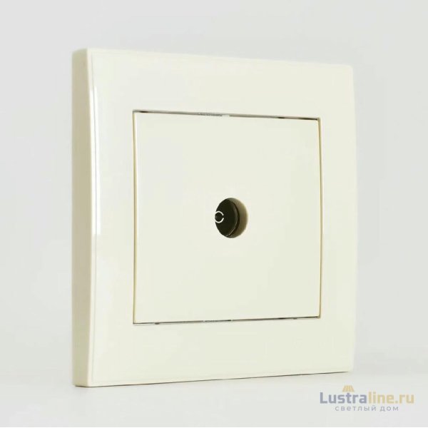 Розетка ТВ оконечная Lezard Rain 703-0303-130