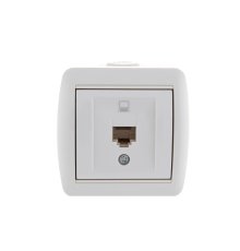 Розетка компьютерная Lezard Nata 710-0200-139