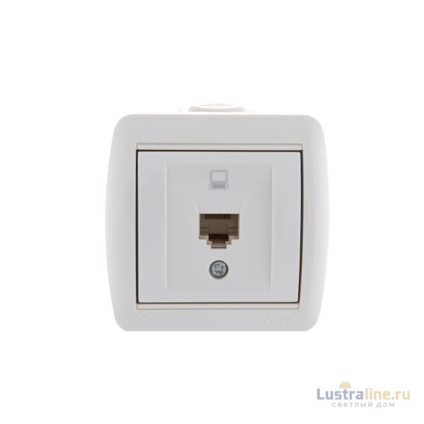 Розетка компьютерная Lezard Nata 710-0200-139