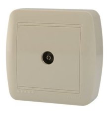 Розетка ТВ оконечная Lezard Demet 711-0300-130