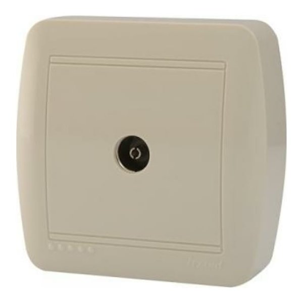 Розетка ТВ оконечная Lezard Demet 711-0300-130