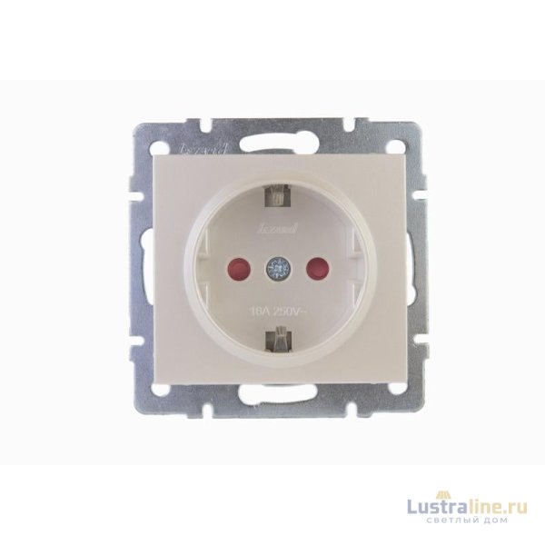 Розетка с защитой от детей Lezard Rain 703-3088-124