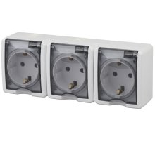 Розетка 3х2P+E Эра 11-2405-01 Б0020720