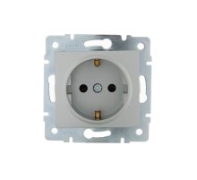 Розетка с защитой от детей Lezard Karina 707-4388-124B