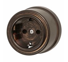 Розетка с заземляющим контактом Bironi Лизетта B1-101-25