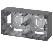 Коробка для накладного монтажа на 2 поста Эра 12-6102-12 Б0043176