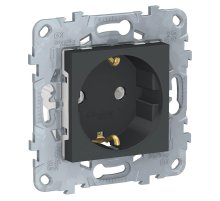 Розетка Schneider Electric Unica New с/з без шторок 16A 250V NU503654