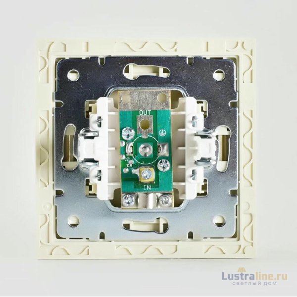 Розетка ТВ оконечная Lezard Rain 703-0303-130