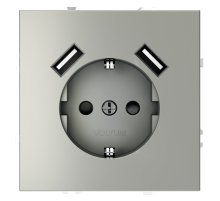 Розетка с USB, А+А Voltum S70 VLS040405