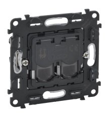 Телефонная розетка RJ11 двойная Legrand Valena Мех In Matic 753039