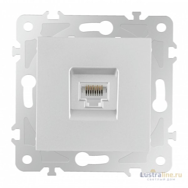 Розетка RJ45 Arte Milano 203.45-1.silver