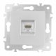 Розетка RJ45 Arte Milano 203.45-1.silver