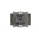 Розетка двухместная без заземления ELBI Zena Vega 609-011400-908