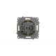 Розетка с крышкой и заземлением ELBI Zena Vega 609-011400-218