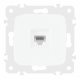 Розетка RJ45 Arte Milano 205.45-1.white