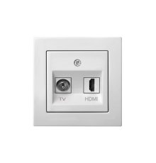 Розетка HDMI и TV Liregus Epsilon 28-0351