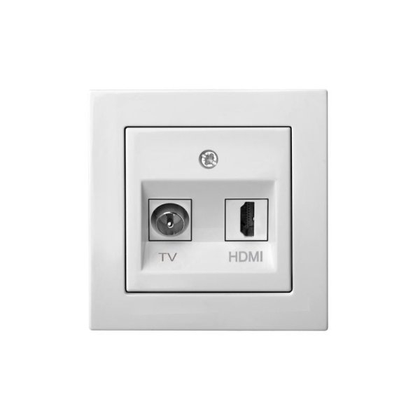 Розетка HDMI и TV Liregus Epsilon 28-0351
