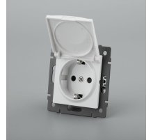 Механизм розетки влагозащищённый Arlight SCT-MCP-PL-WH-V (250V, 16A) 049833