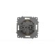 Розетка с крышкой и заземлением ELBI Zena Vega 609-012500-218