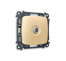 Комплект механизма TV розетки проходной 5-1000 MHz 4dB Ambrella Volt Omega MO613030