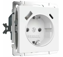 Розетка с/з со шторками и USB тип A+C Werkel W1171761 4690389213267 a069613
