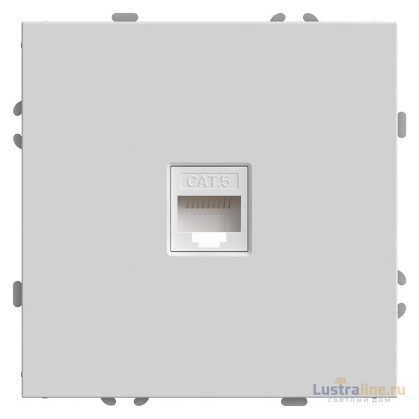 Розетка компьютерная 1-местная RJ-45 Stekker RST00-5117-01 Эмили 49873