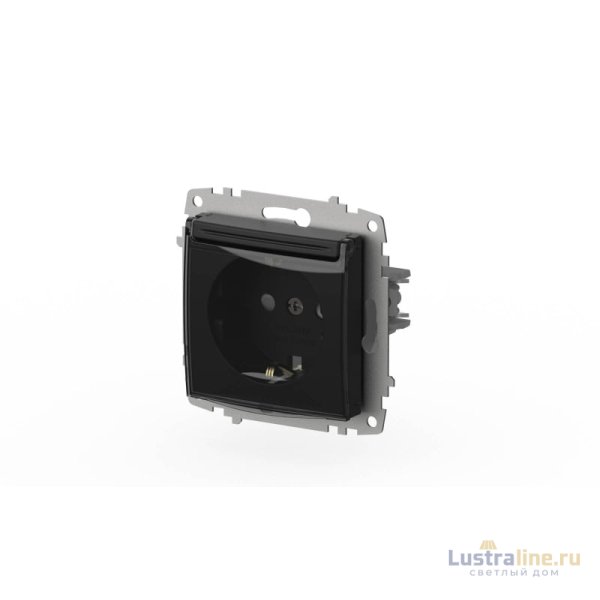 Розетка с крышкой, заземлением и защитой от детей ELBI Zena Vega 609-014800-219 Розетка с крышкой, заземлением и защитой от детей ELBI Zena Vega 609-014800-219
